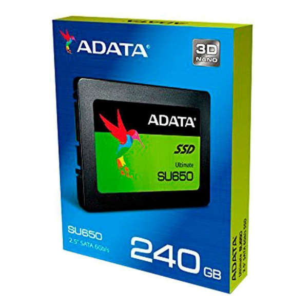 SSD накопитель Adata Ultimate SU650 240 ГБ (ASU650SS-240GT-R)