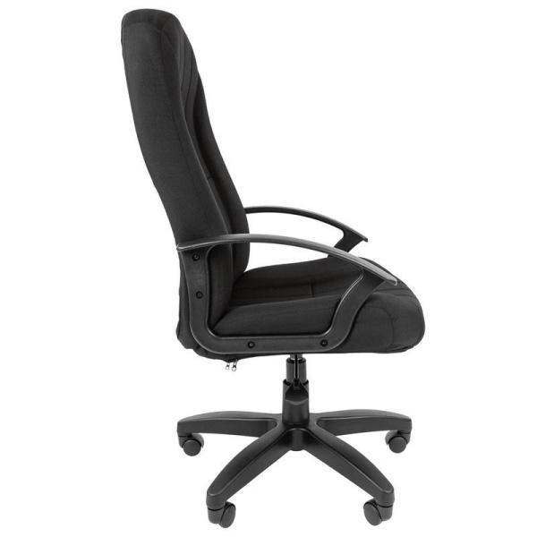 Кресло для руководителя CT-85 черное (ткань, пластик)