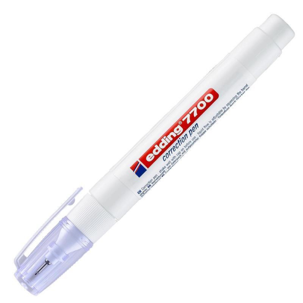 Корректирующая ручка Edding 7700 8 мл (толщина линии 1 мм)