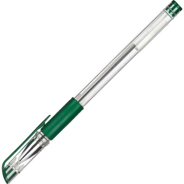 Ручка гелевая Attache Economy зеленая (толщина линии 0.5 мм)