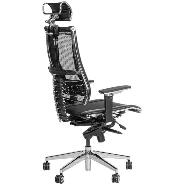 Кресло для руководителя Метта Y 4DT B2-15D YM93 черное (экокожа, металл)