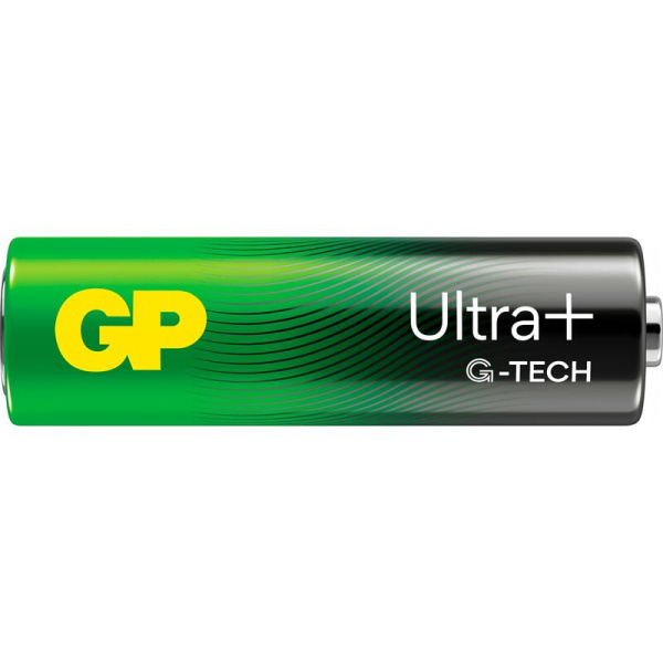 Батарейка AA пальчиковая GP Ultra+ Alkaline (4 штуки в упаковке)