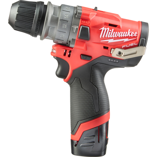 Дрель-шуруповерт ударная аккумуляторная Milwaukee M12 Fuel FPDXKIT-202X  (4933464138)