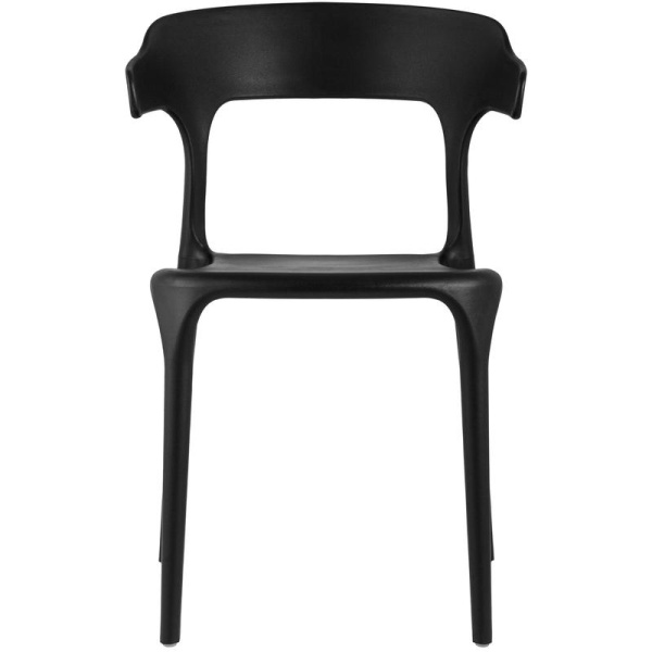 Стул для столовых Neo черный (пластик)