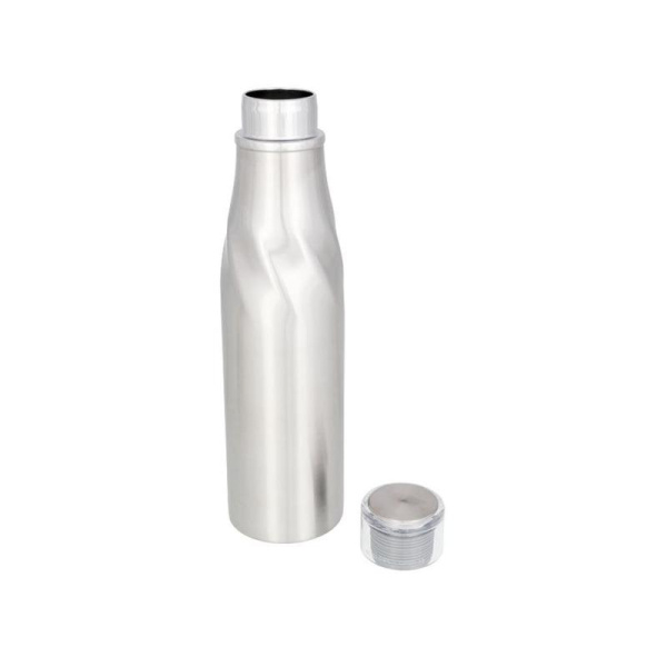 Бутылка для воды вакуумная с медной изоляцией Hugo 650 мл серебристая