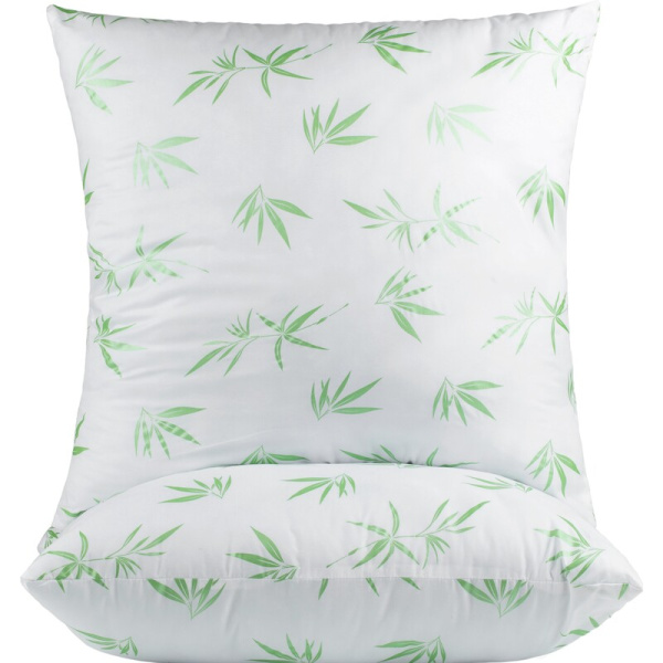 Подушка Эльф Бамбук 68х68 см бамбуковое волокно/микросатин Подушка Эльф Бамбук 68х68 см бамбуковое волокно/микросатин