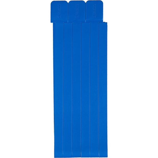 Закладки самоклеющиеся для книг голубые (6 штук в упаковке)