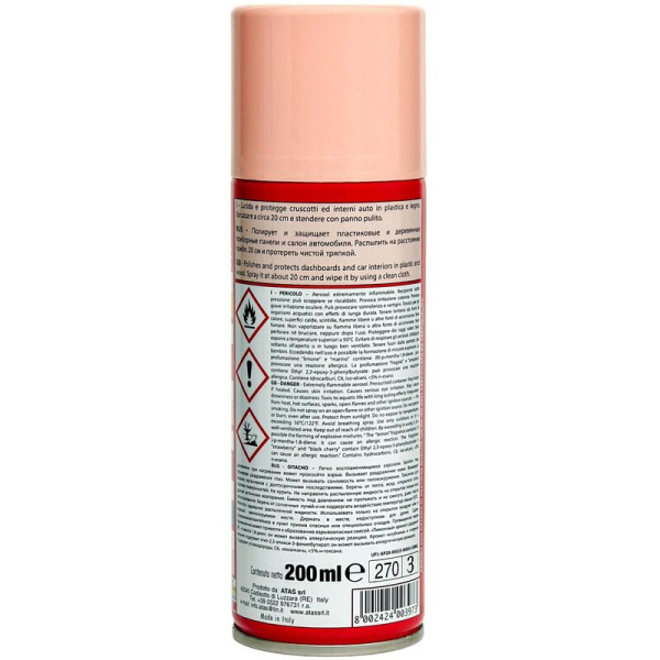 Полироль универсальный Plak Персик 200 мл Полироль универсальный Plak Персик 200 мл