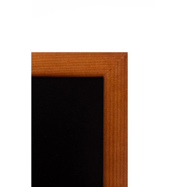 Доска меловая настенная Attache Non magnetic 42x59 см черная в деревянной раме