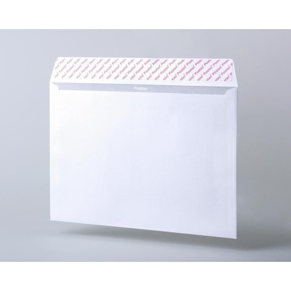 Конверт почтовый C4 (229x324 мм) белый удаляемая лента (500 штук в упаковке)