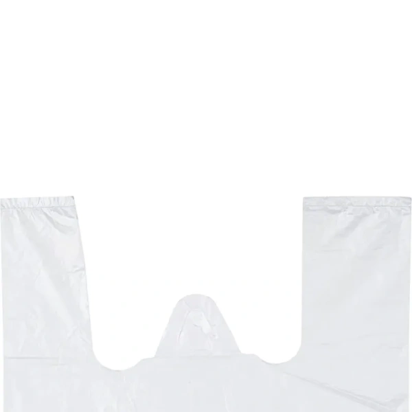 Пакет-майка ПНД 10 мкм белый (24+12х44 см, 85 штук в упаковке) Пакет-майка ПНД 10 мкм белый (24+12х44 см, 85 штук в упаковке)