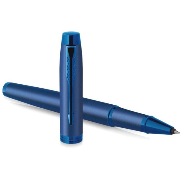 Роллер Parker IM Professionals Monochrome Blue цвет чернил черный цвет  корпуса синий (артикул производителя 2172965)