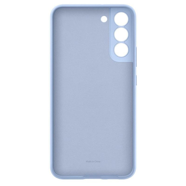 Чехол-накладка Samsung Silicone Cover S22+ для Samsung Galaxy S22+  голубой (SAM-EF-PS906TLEGRU)