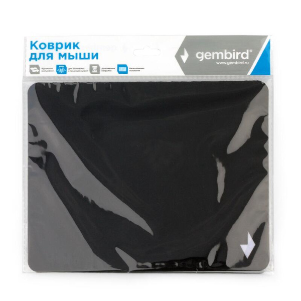 Коврик для мыши Gembird MP-BLACK