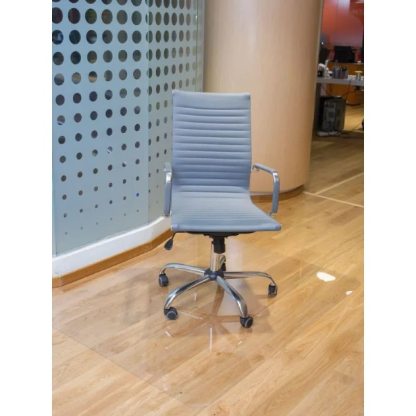 Коврик напольный Easy Chair pt100912с прозрачный (прямоугольный, ПЭТ,  900х1200 мм) Коврик напольный Easy Chair pt100912с прозрачный (прямоугольный, ПЭТ,  900х1200 мм)