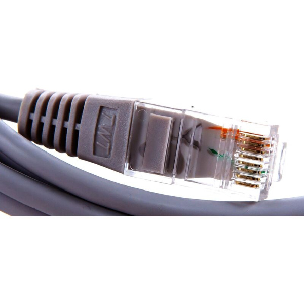 Патч-корд витая пара TWT TWT-45-45-3.0-GY cat 5e 3 м