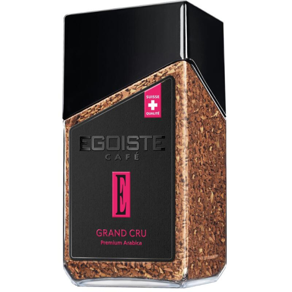 Кофе растворимый Egoiste Grand Cru 95 г (стеклянная банка)