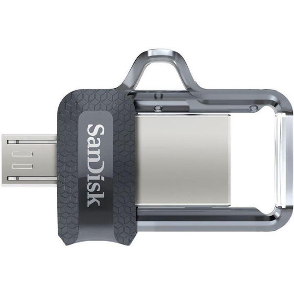 Флеш-память SanDisk Ultra Android OTG, USB 3.0 16Гб черная