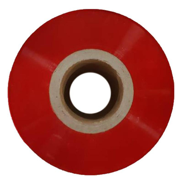 Риббон Wax Premium red 40 мм х 300 м OUT (диаметр втулки 25.4 мм)