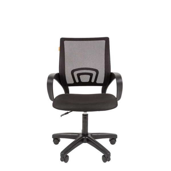 Кресло офисное Easy Chair 304 LT черное (сетка/ткань, пластик)
