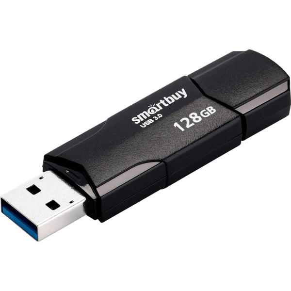 Флешка USB 3.0 128 ГБ Smartbuy Clue (SB128GBCLU-K3)