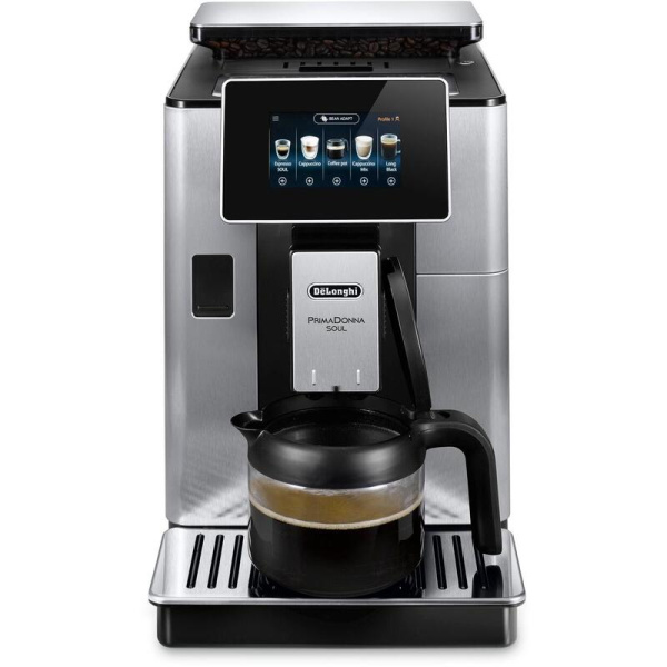 Кофемашина De'Longhi PrimaDonna Soul ECAM610.75.MB черная