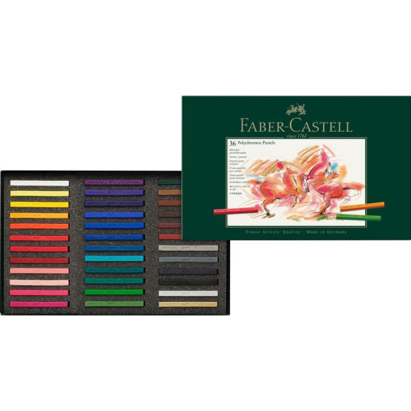 Пастель Faber-Castell Polychromos сухая 36 цветов
