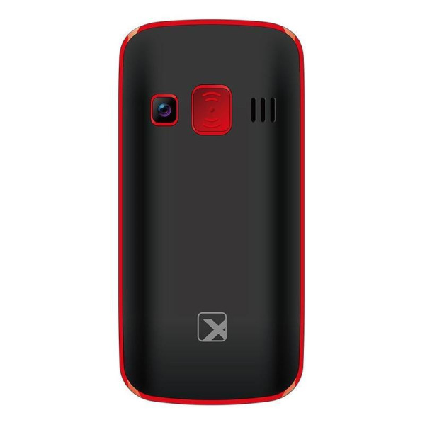 Мобильный телефон teXet TM-B217 черный/красный