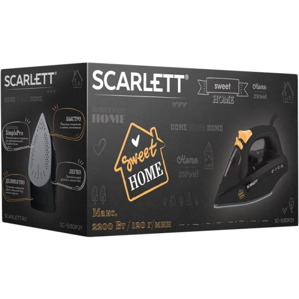 Утюг Scarlett SC-SI30P21 черный