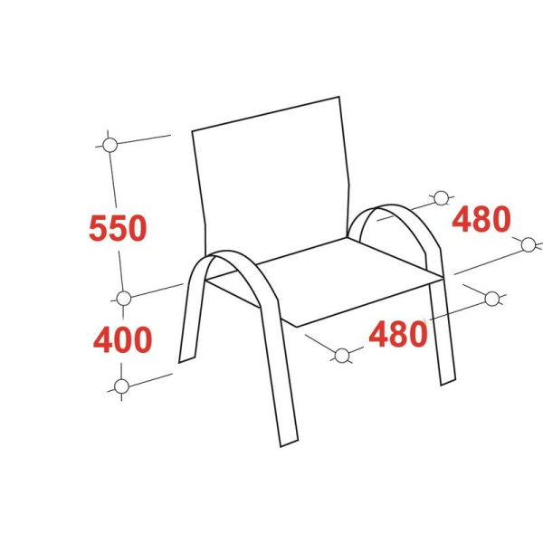 Конференц-кресло Echair-810 VPU черное (искусственная кожа/металл хромированый)