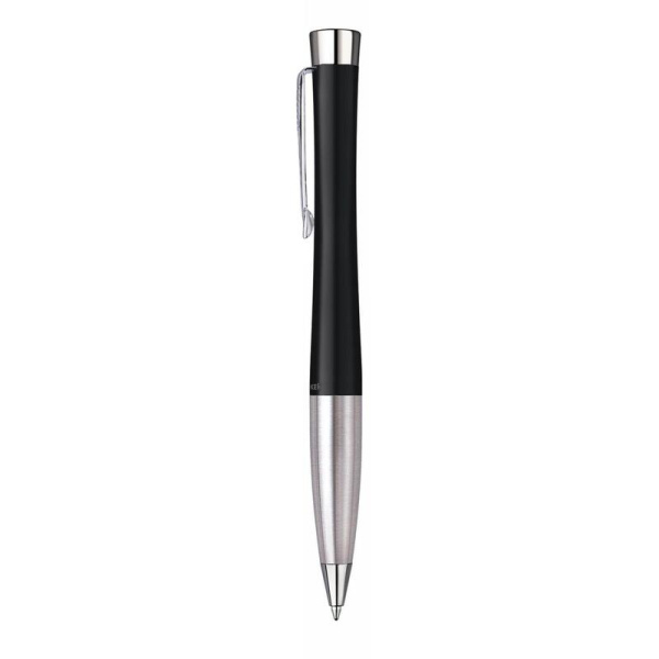 Ручка шариковая Parker Urban Muted Black CT цвет чернил черный цвет  корпуса черный (артикул производителя 2150858)