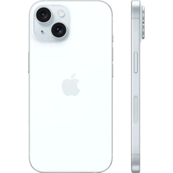 Смартфон Apple iPhone 15 A3090 128 ГБ голубой (MTP43HN/A)