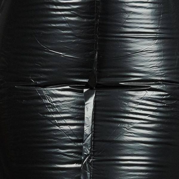 Мешки для мусора на 240 л Стандарт черные (ПВД, 40 мкм, в пачке 50 шт, 105х135 см)