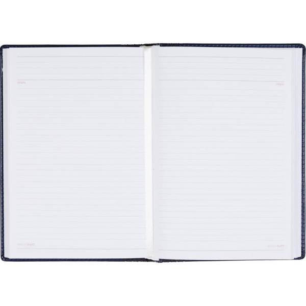 Ежедневник недатированный InFolio Lozanna искусственная кожа А5 160 листов синий (140х200 мм)