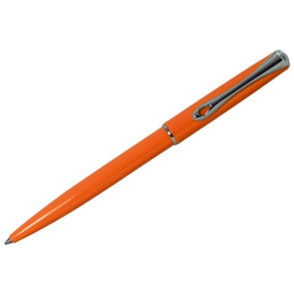 Ручка шариковая Diplomat Traveller Lumi orange цвет чернил синий цвет корпуса оранжевый (артикул производителя D20001069)
