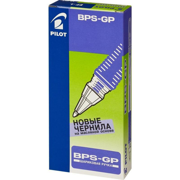 Ручка шариковая Pilot BPS-GP-EF синяя (толщина линии 0.25 мм)