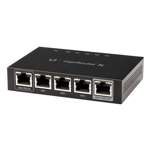 Маршрутизатор Ubiquiti EdgeRouter X (ER-X)