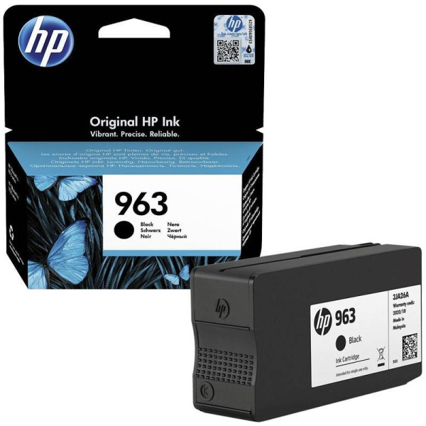 Картридж струйный HP 963 3JA26AE черный оригинальный