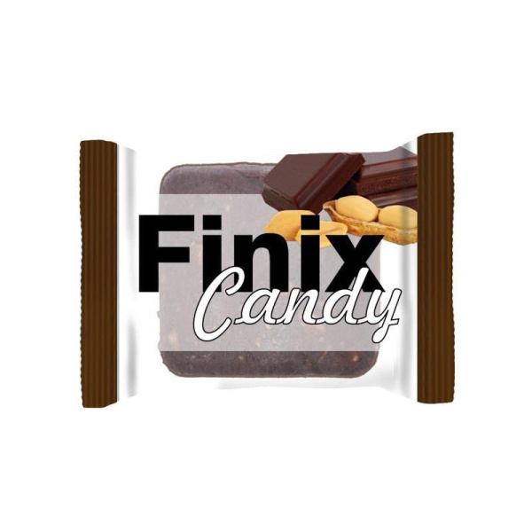 Фруктовые конфеты Finix Candy Микс 'с кокосом и мятой, шоколадом и  арахисом, апельсином и арахис' 200 г
