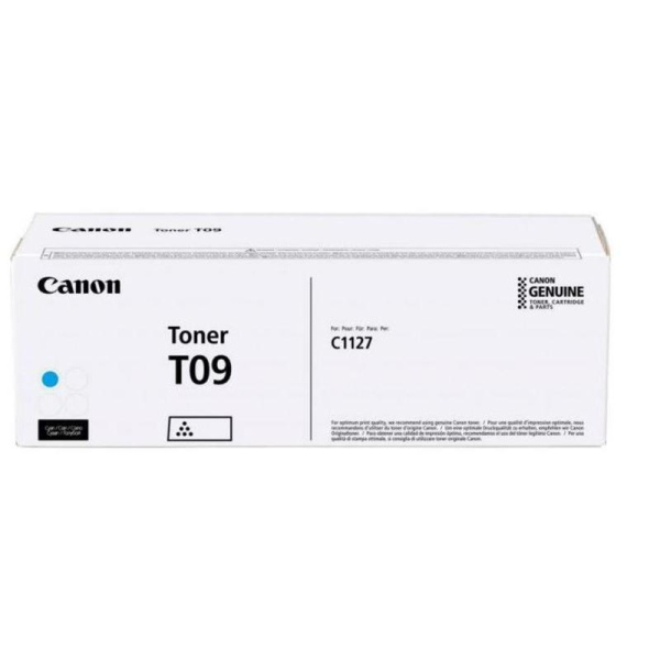 Картридж лазерный Canon 09 C 3019C006 голубой оригинальный