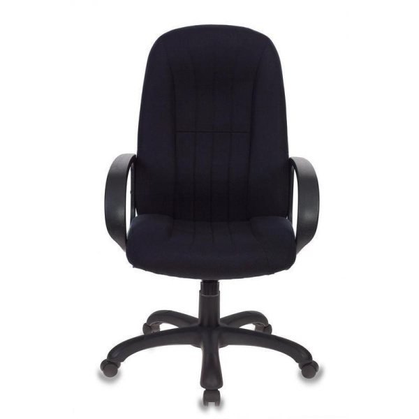 Кресло для руководителя Бюрократ Т-898 черный (ткань, пластик)
