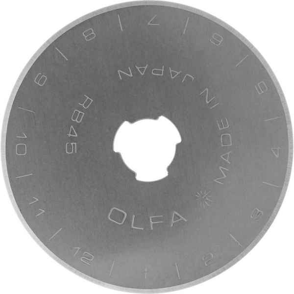 Лезвие сменное для строительных ножей Olfa OL-RB45-1 диаметр 45 мм  круглое