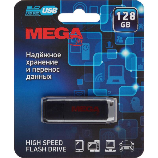 Флешка USB 3.0 128 ГБ Promega Jet NTU181U3128GBK