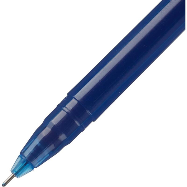 Ручка гелевая неавтоматическая Deli синяя (толщина линии 0.3 мм)