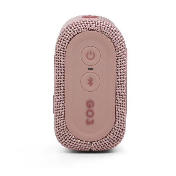 Акустическая система JBL GO 3 розовая (JBLGO3PINK)