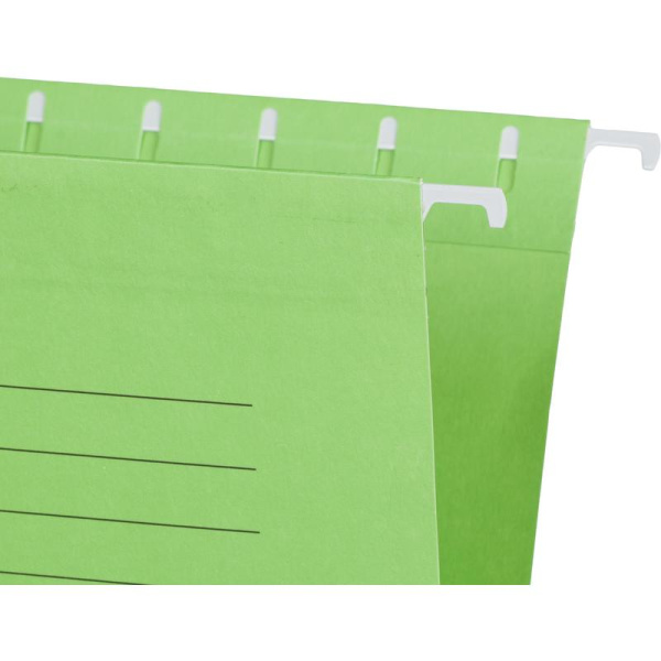 Подвесная папка Attache А4 до 200 листов зеленая (5 штук в упаковке)