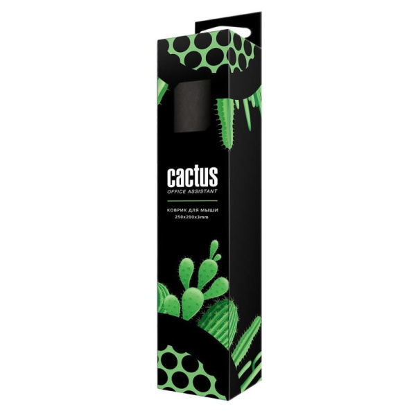 Коврик для мыши Cactus Black Мини (CS-MP-D01S)