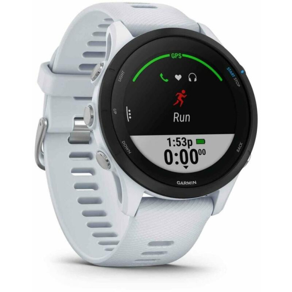 Смарт-часы Garmin Forerunner 255 Music белые (010-02641-31)