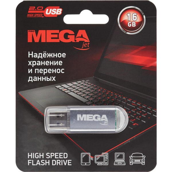 Флешка USB 2.0 16 ГБ ProMega jet NTG358U2016GS