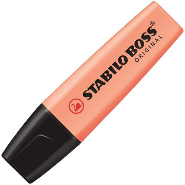 Текстовыделитель Stabilo Boss Original Pastel 70/126 оранжевый (толщина линии 2-5 мм)